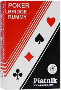  Игральные карты Standart Poker Bridge Rummy, Piatnik 